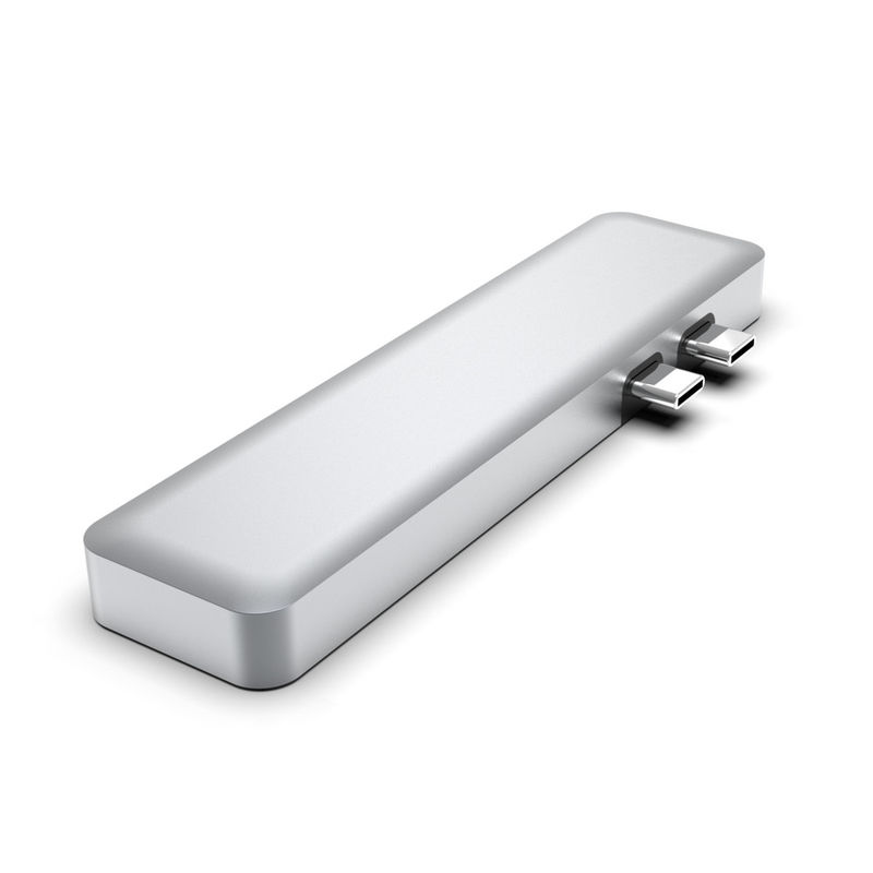 8 ইন 1 ডুয়াল টাইপ-সি ইউএসবি হাব পোর্ট ইউএসবি-এ HDMI এসডি কার্ড রিডার জন্য ম্যাকবুক প্রো