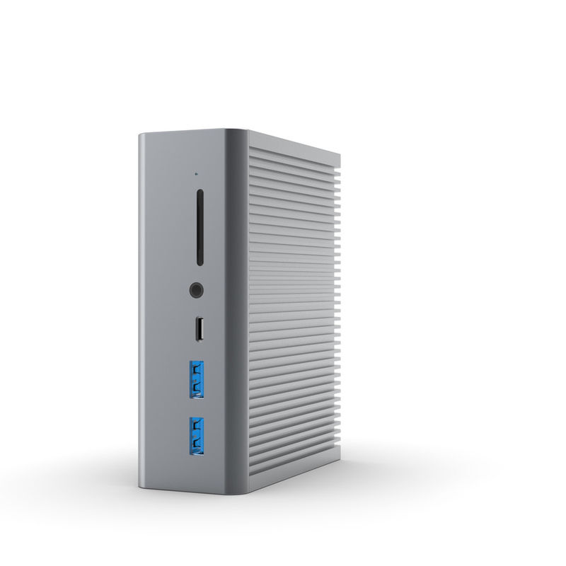 ল্যাপটপ 15 ইন 1 ম্যাকবুক প্রো ডকিং স্টেশন ইউএসবি 3.1 2.0 আরজে 45 ল্যান এসডি সহ ট্রিপল মনিটর