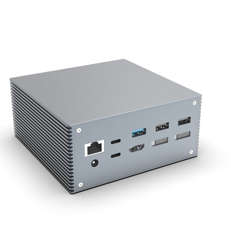 16 ইন 1 থান্ডারবোল্ট 4 ডকিং স্টেশন 3 মনিটর ম্যাক ইউএসবি 3.0 ইউনিভার্সাল ল্যাপটপ ডিপি ইউএসবি সি ডিসি পাওয়ার সাপ্লাই সহ