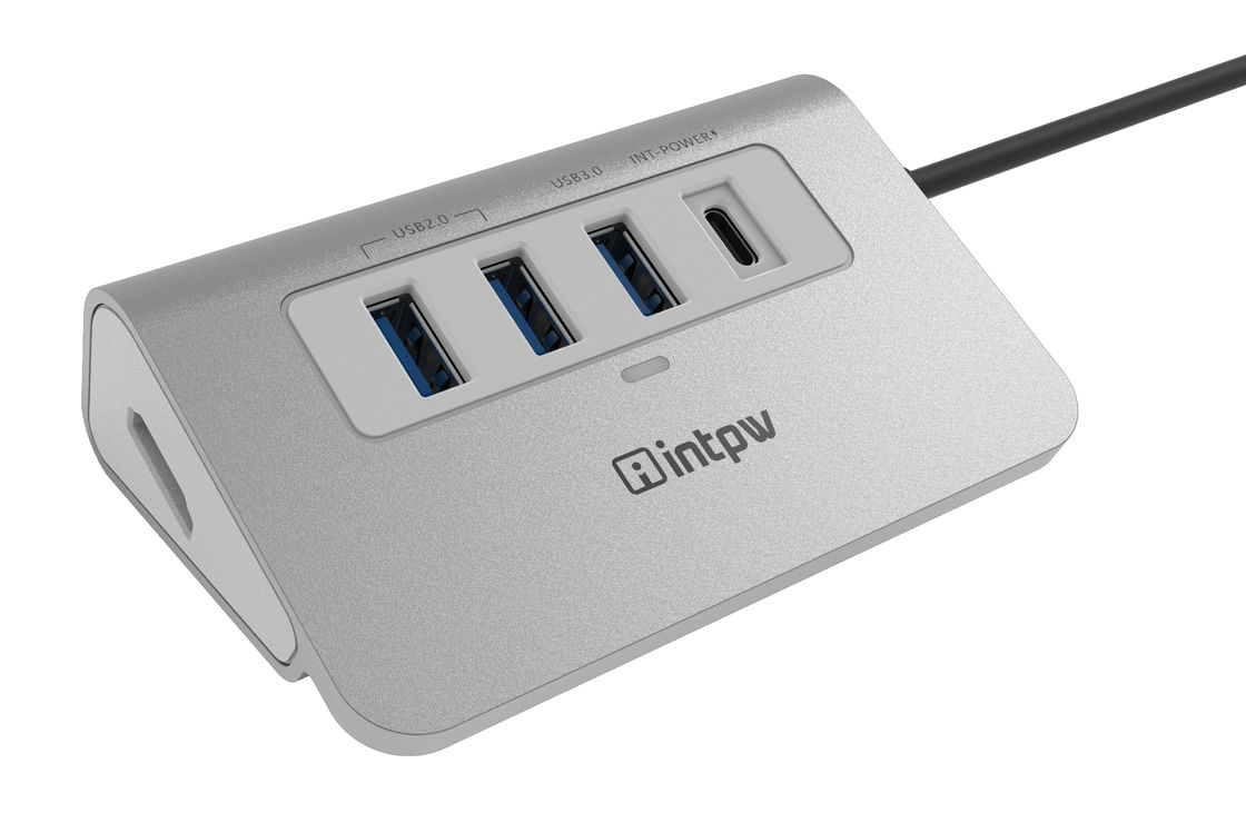 3.0 ইউএসবি-সি থেকে ইউএসবি-এ অ্যাডাপ্টার 4 পোর্ট টাইপ সি হাব এক্সপ্যান্ডার স্প্লিটার ওটিজি অ্যাডাপ্টার ডকিং স্টেশন ল্যাপটপ পিসি