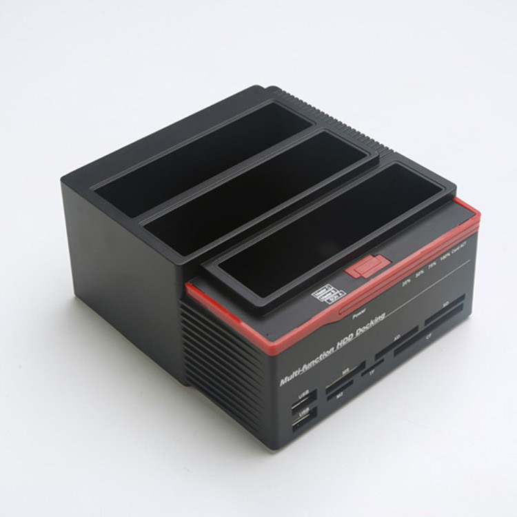 অফলাইন ক্লোন সহ একাধিক SATA 3.5 ডিস্কের জন্য এইচডি এসএসডি ডকিং স্টেশন