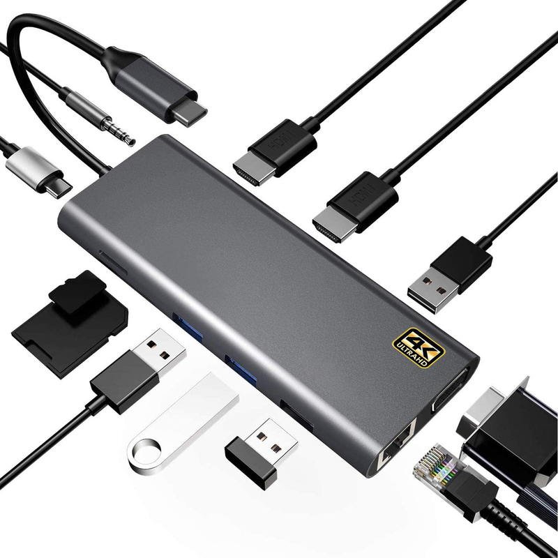শক্তিশালী পারফরম্যান্সের জন্য 85/100W পাওয়ার ডেলিভারি সহ 5/10Gbps পর্যন্ত ডেটা ট্রান্সফার স্পিড থান্ডারবোল্ট ল্যাপটপ সংযোগ