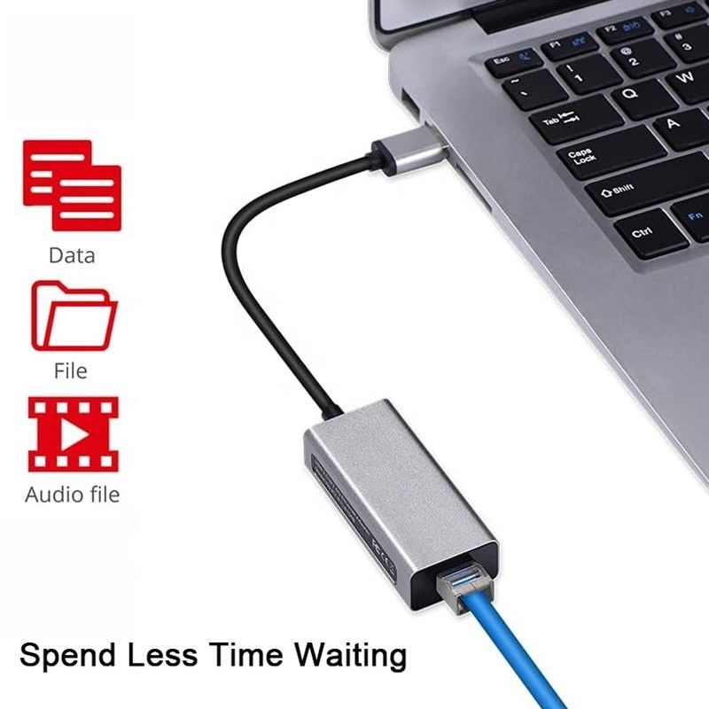 2500 এমবিপিএস সুপার স্পিড 2.5 জি ইউএসবি 3.0 নেটওয়ার্ক কার্ড অ্যাডাপ্টার 2.5 জি গিগাবিট ইথারনেট সহ