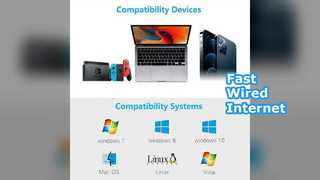 গিগাবিট ইথারনেট অ্যাডাপ্টার USB 3.0 দ্রুত স্থিতিশীল